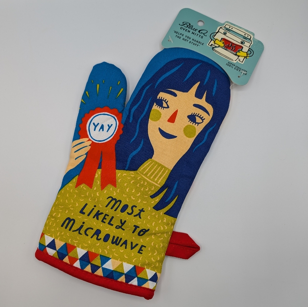 Blue Q Most Likely to Microwave oven mitt